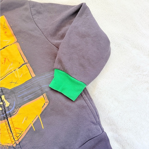 Nickelodeon Teenage Mutant Ninja Turtle Michelangelo Hoodie - Medium - Picture 2 of 9